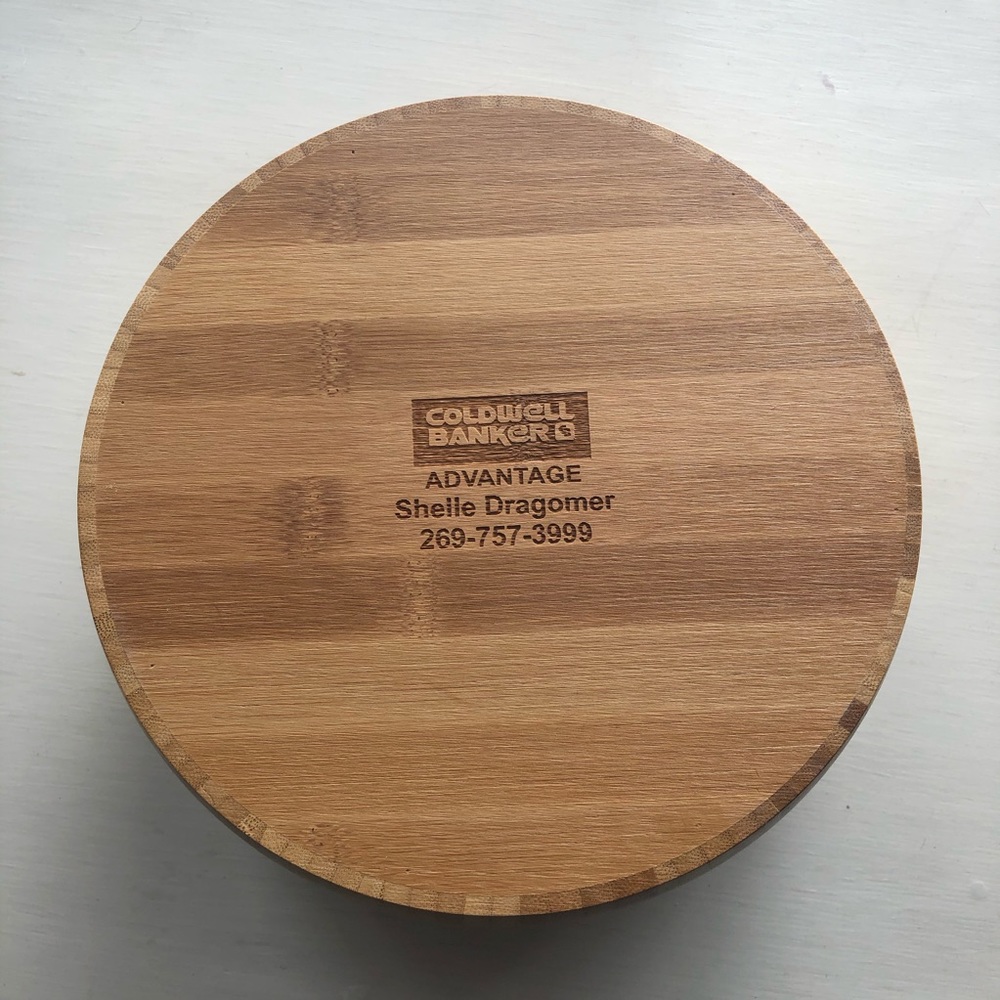 Bamboo 3-piece Salad Bowl Set NWT - Picture 3 of 5
